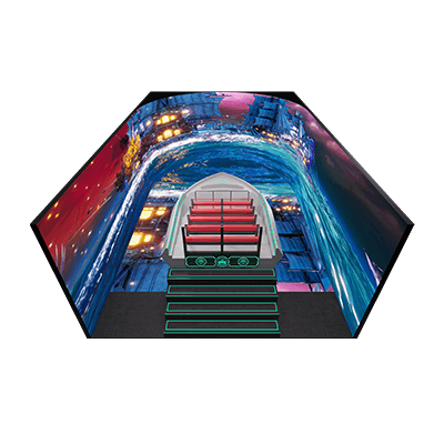 百慕大冒險、球幕飛行影院、裸眼3D軌道影院、VR體驗館、vr科普、臺風地震體驗館